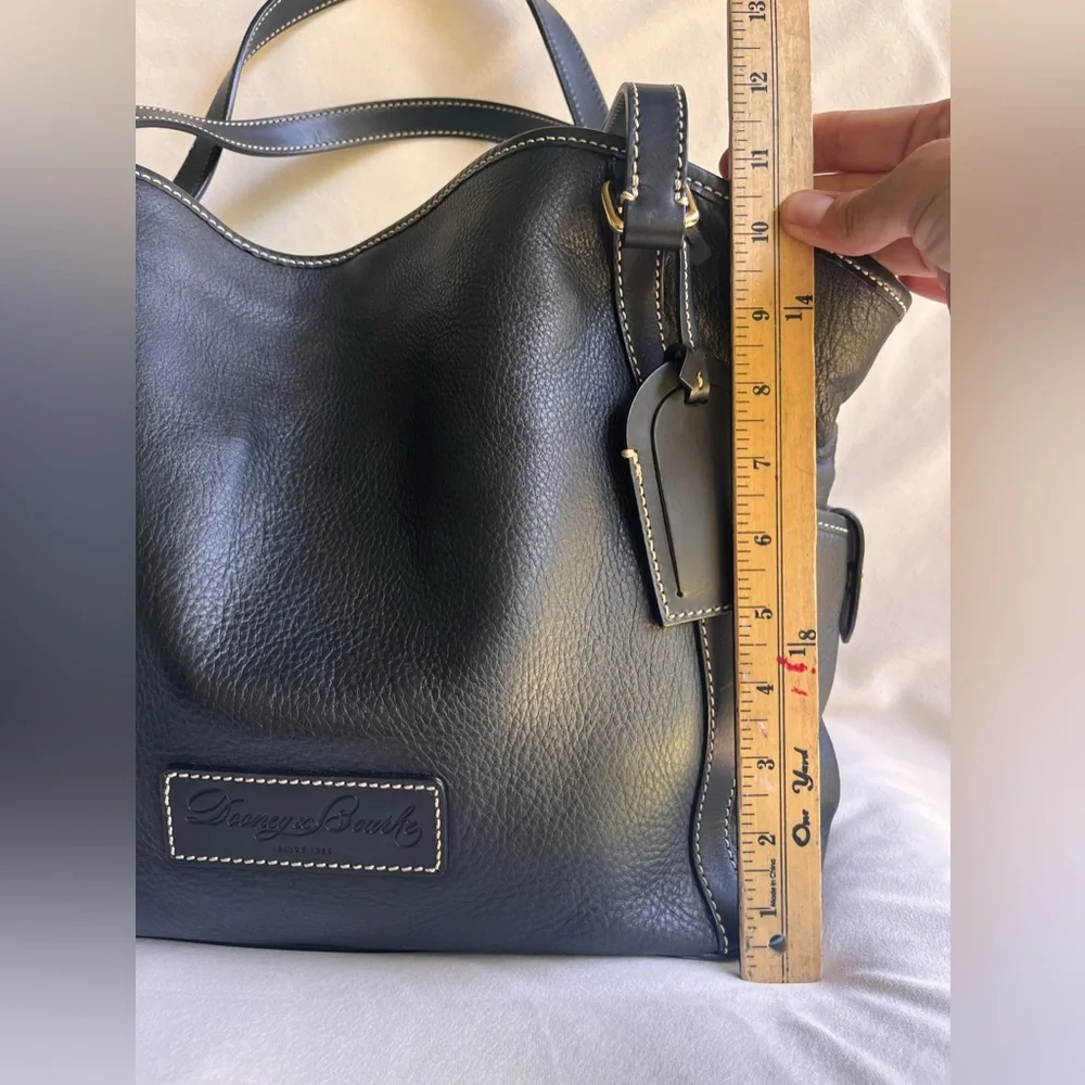 Dooney & Bourke Black Leather Kristen Tote - Picture 13 of 16